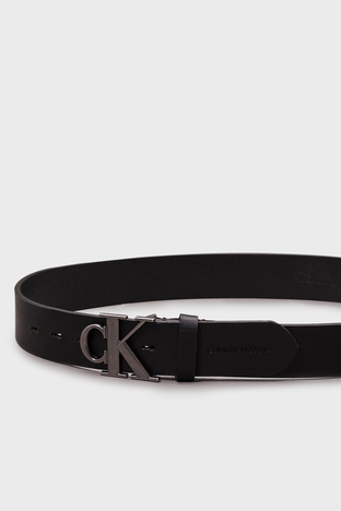 Calvin Klein - Calvin Klein Deri K50K512067BEH Erkek Kemer K50K512067 BEH SİYAH (1)